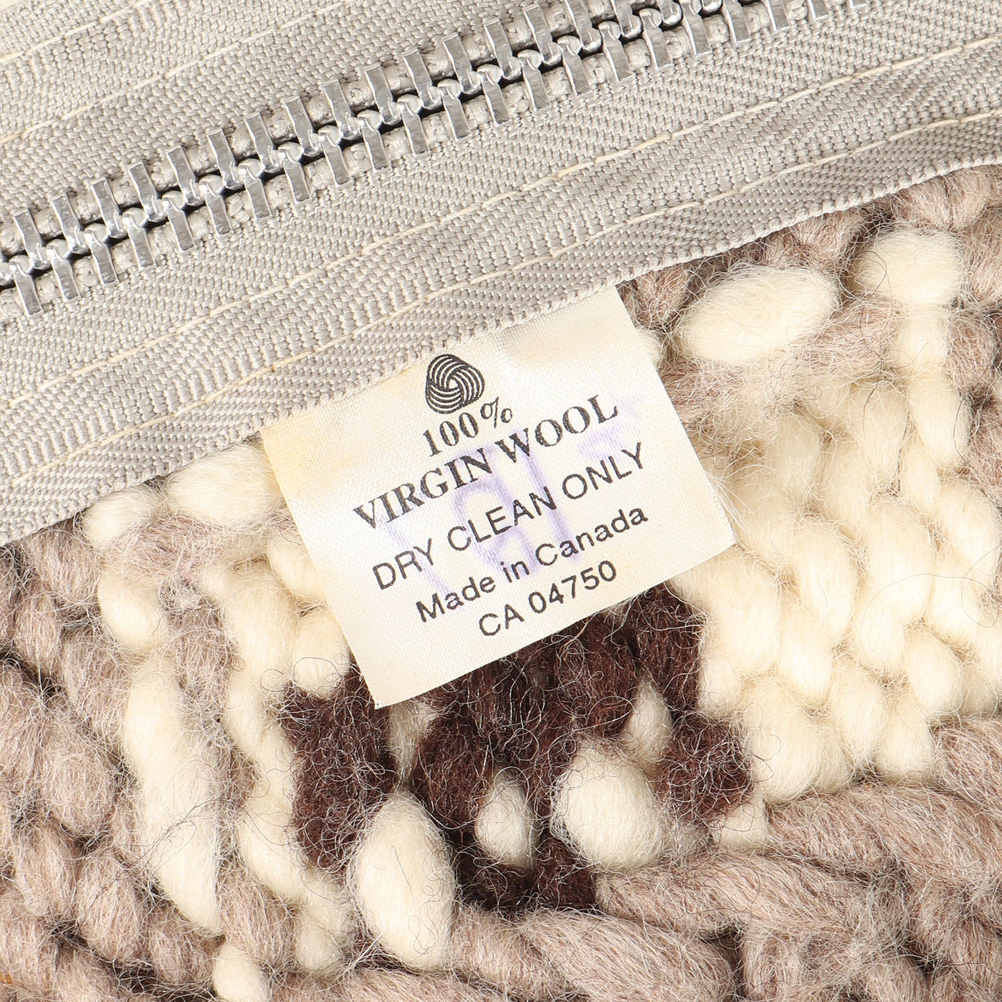 サンダーバード柄 フルジップ カウチンニット カナダ製