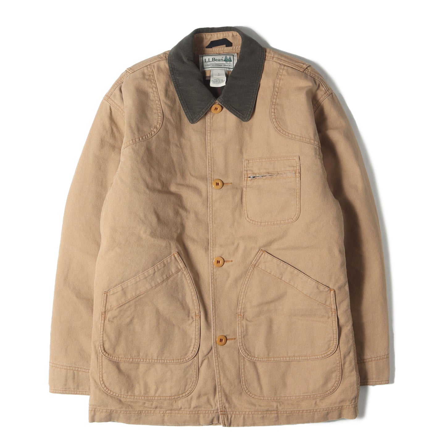 [現行モデル] 中綿ライナー付き ブラウンダック ハンティングジャケット