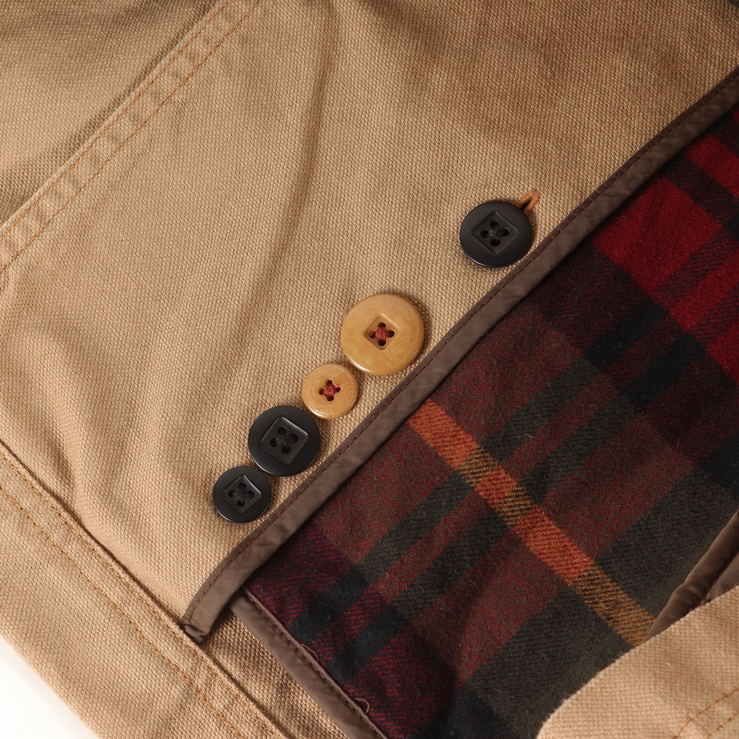 [現行モデル] 中綿ライナー付き ブラウンダック ハンティングジャケット