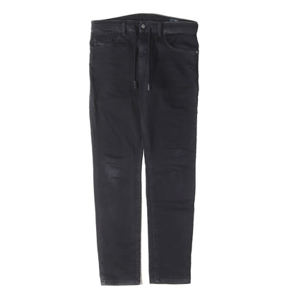 ストレッチ スリム デニムスウェットパンツ(THOMMER CBB-NE)