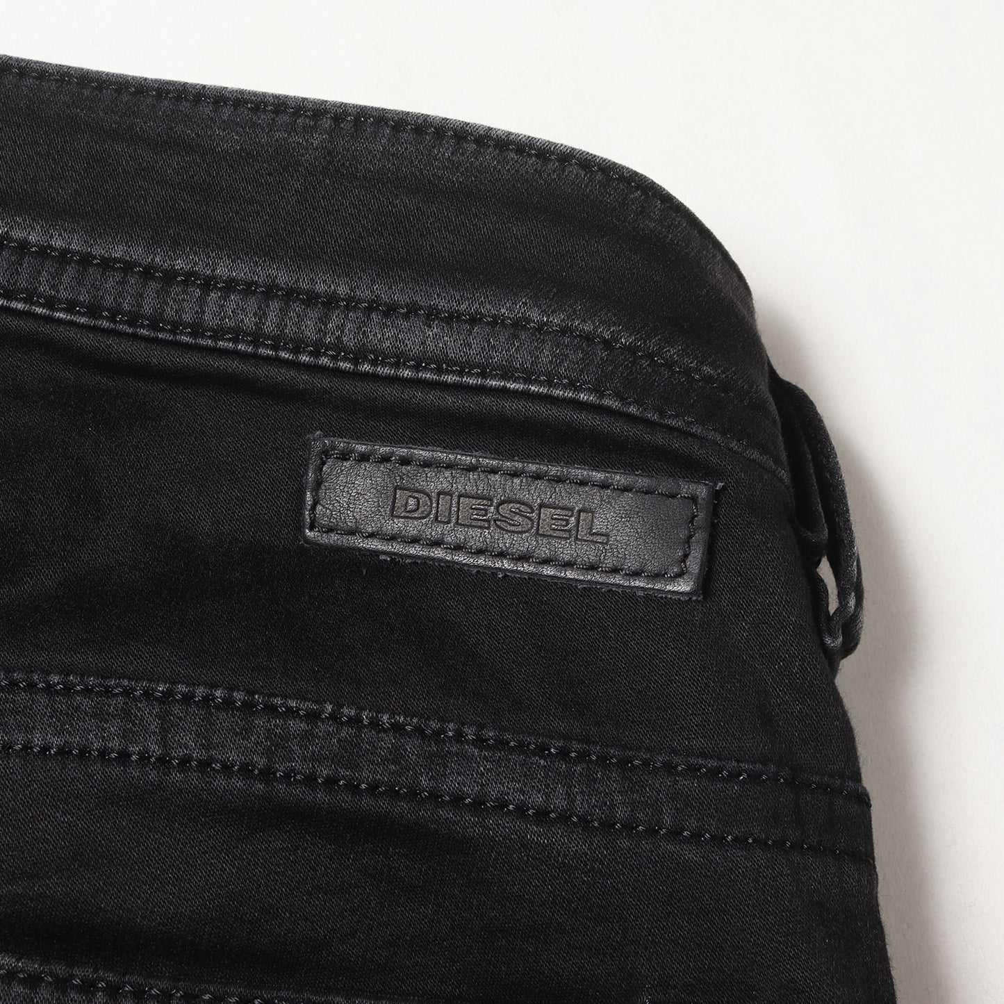 ストレッチ スリム デニムスウェットパンツ(THOMMER CBB-NE)