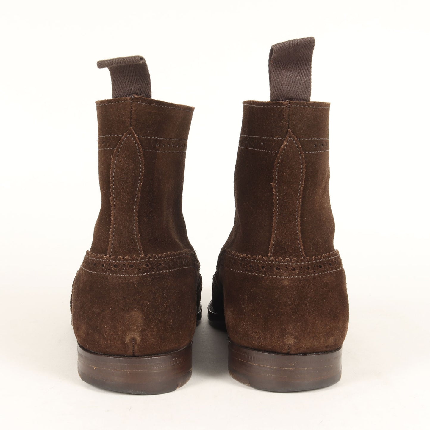 SHIPS別注 スウェード ブローグ カントリーブーツ (BROGUE BOOTS) M7283