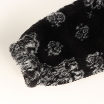 21SS バンダナ柄 フェイクファー ボンバージャケット(Bandana Faux Fur Bomber Jacket)