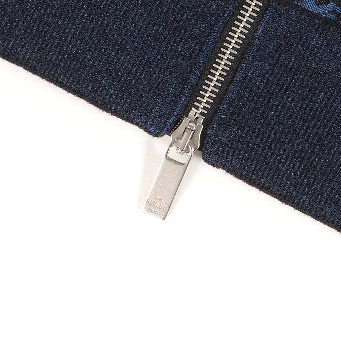 23AW カリグラフィ ジャガード ハイゲージ ウール ニット ダブルジップ パーカー (R23KZL01YWBG)