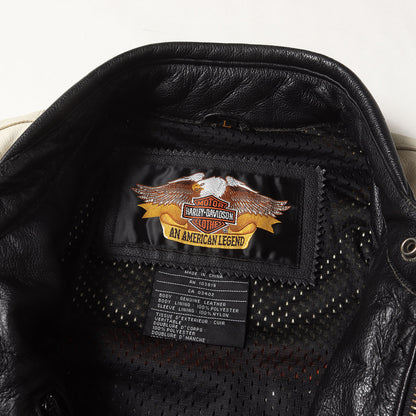 [著名人着用モデル] 00s カウレザー シングル ライダース ジャケット