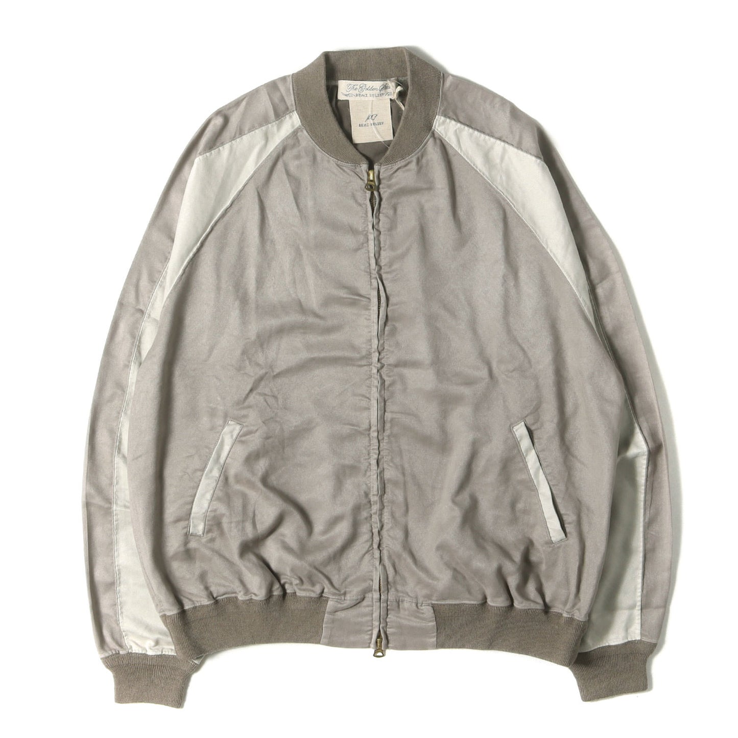 25SS フェイクスウェード ラグラン ジップ ジャケット