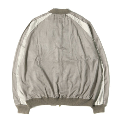 25SS フェイクスウェード ラグラン ジップ ジャケット