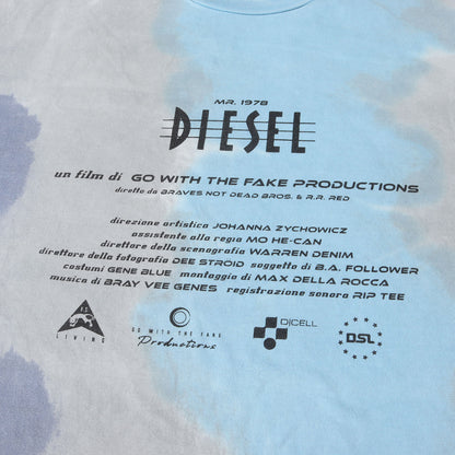 タイダイ染め グラフィック Tシャツ