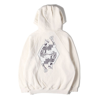 トランプグラフィック スウェットパーカー(THE CLUB BOX FIT HOODIE)