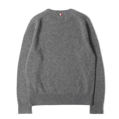 BOXロゴ ウールニット クルーネック セーター(MAGLIONE TRICOT GIROCOLLO)