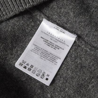 BOXロゴ ウールニット クルーネック セーター(MAGLIONE TRICOT GIROCOLLO)