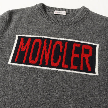 BOXロゴ ウールニット クルーネック セーター(MAGLIONE TRICOT GIROCOLLO)