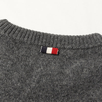 BOXロゴ ウールニット クルーネック セーター(MAGLIONE TRICOT GIROCOLLO)