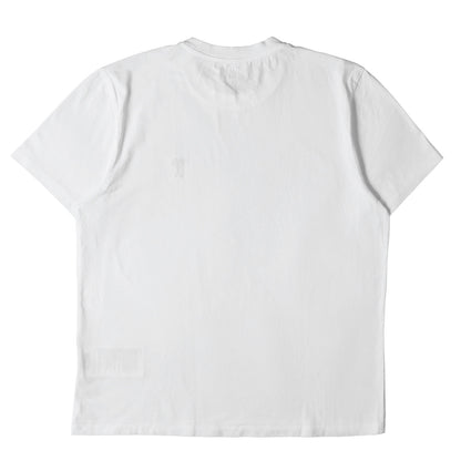 ワンポイント刺繍 クルーネック Tシャツ
