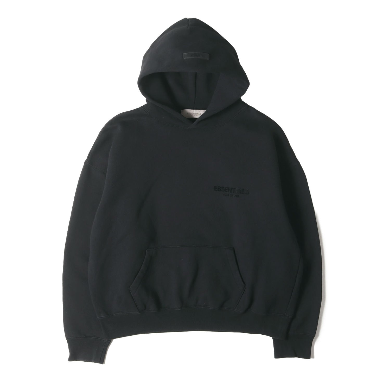 FOG ESSENTIALS フロッキープリント スウェットパーカー