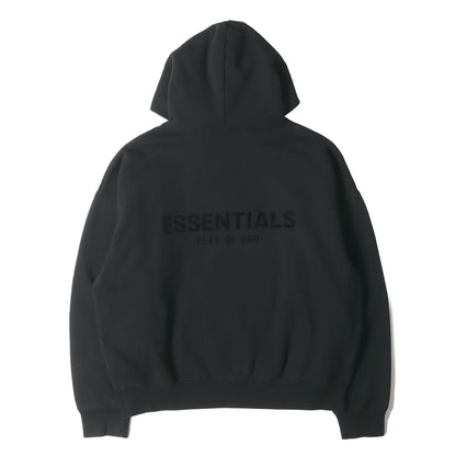 FOG ESSENTIALS フロッキープリント スウェットパーカー