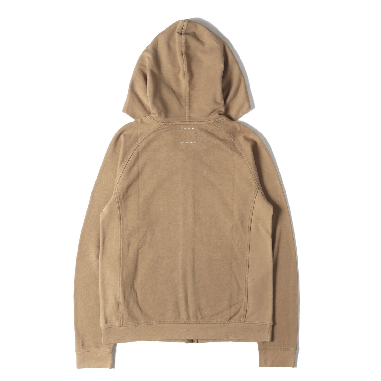 LUXSICコットン フルジップ スウェットパーカー