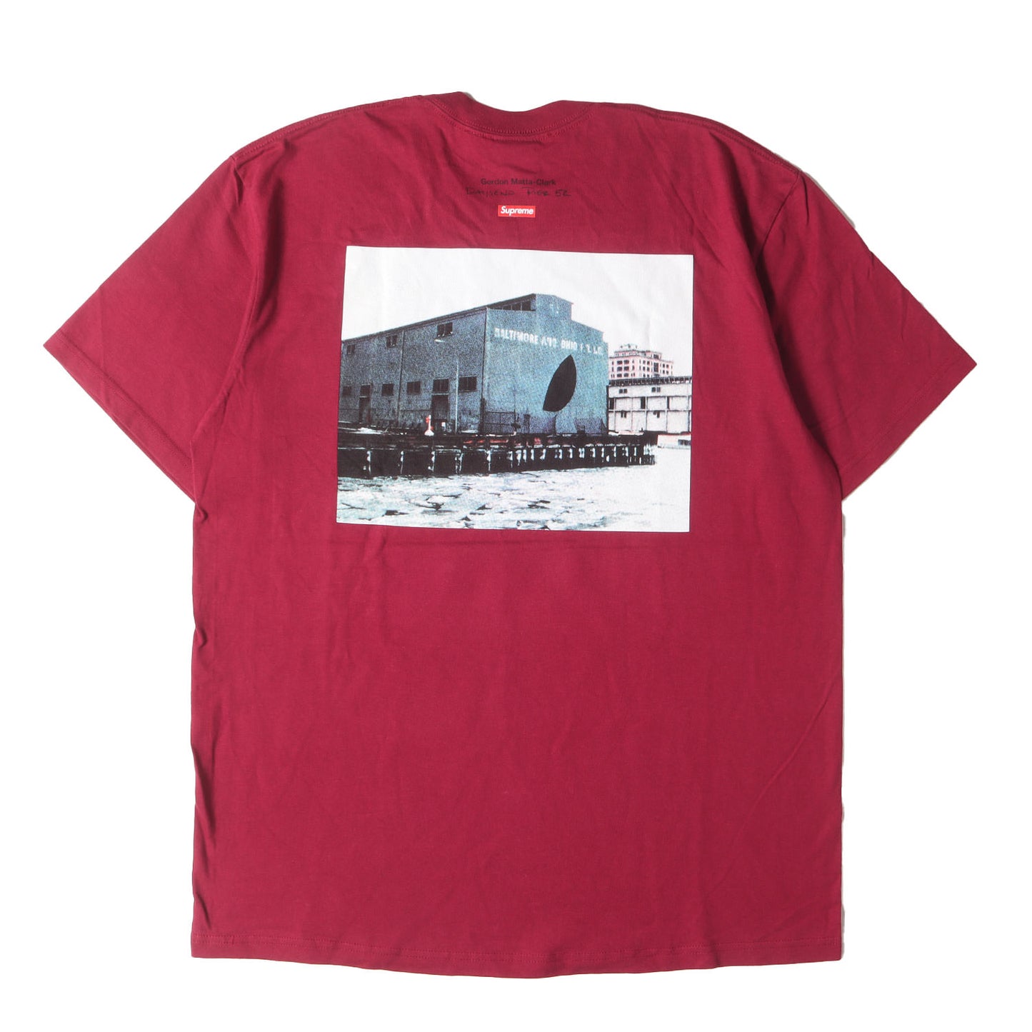 24AW ×Gordon Matta-Clark フォトプリント Tシャツ(Day’s End Tee)