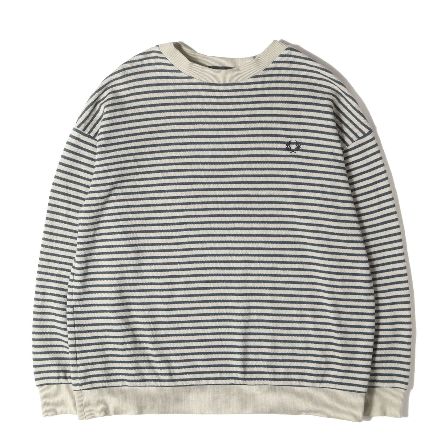 BEAMS別注 鹿の子ボーダー スウェット