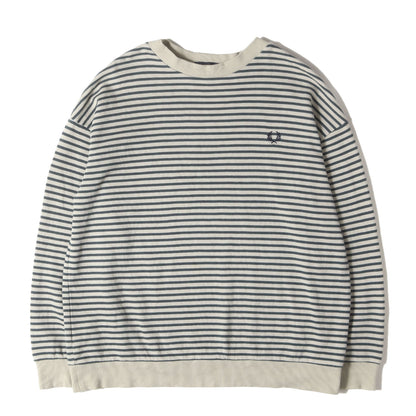 BEAMS別注 鹿の子ボーダー スウェット
