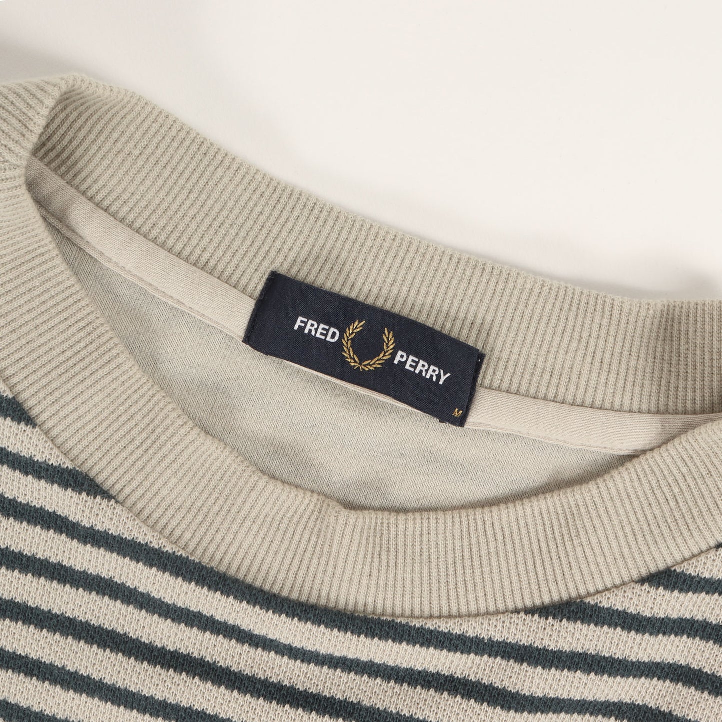 BEAMS別注 鹿の子ボーダー スウェット