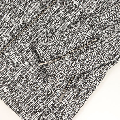 ストレッチ ジャガード フルジップ ジャケット