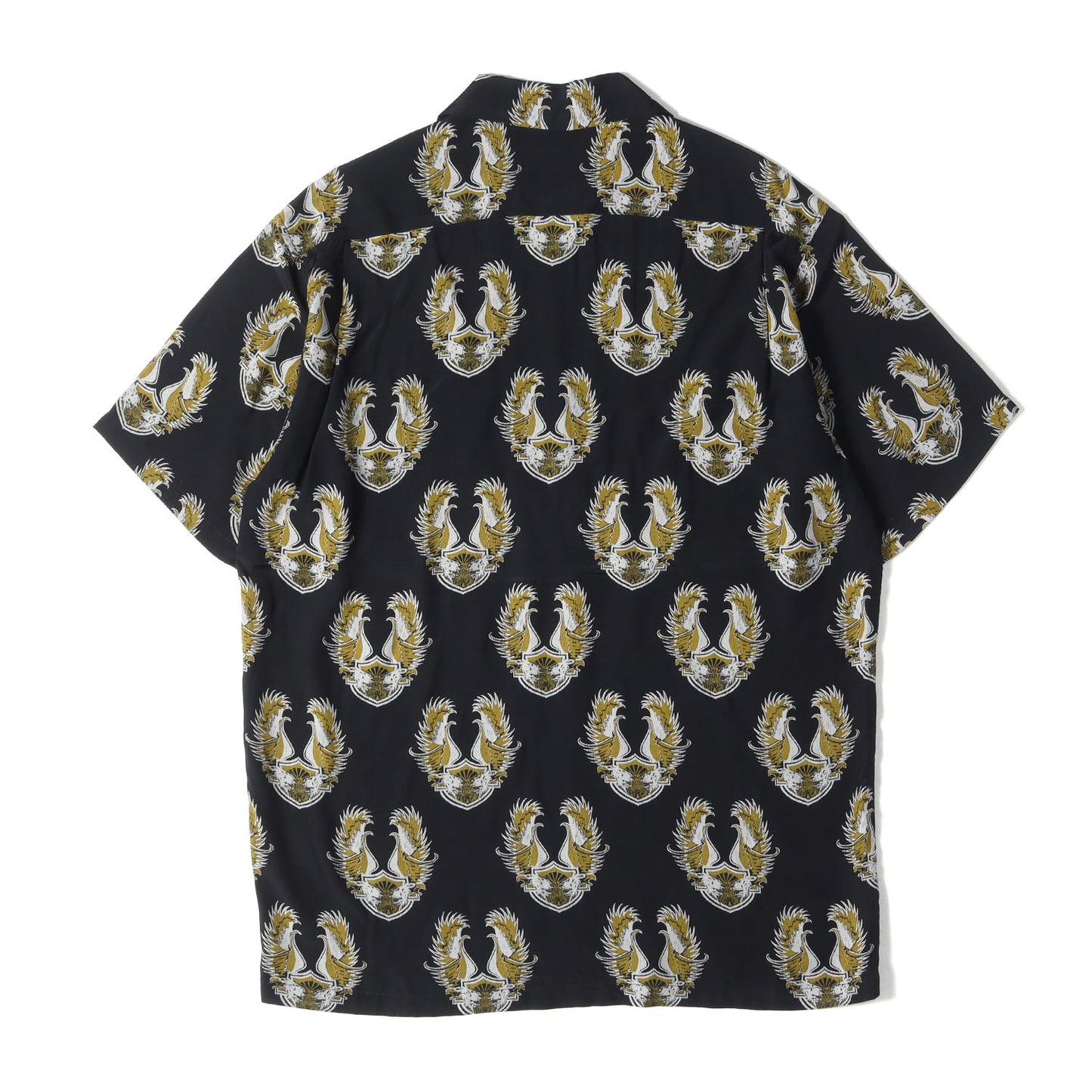 24SS イーグルエンブレム 総柄 レーヨン アロハシャツ(Rayon Aloha Shirt)