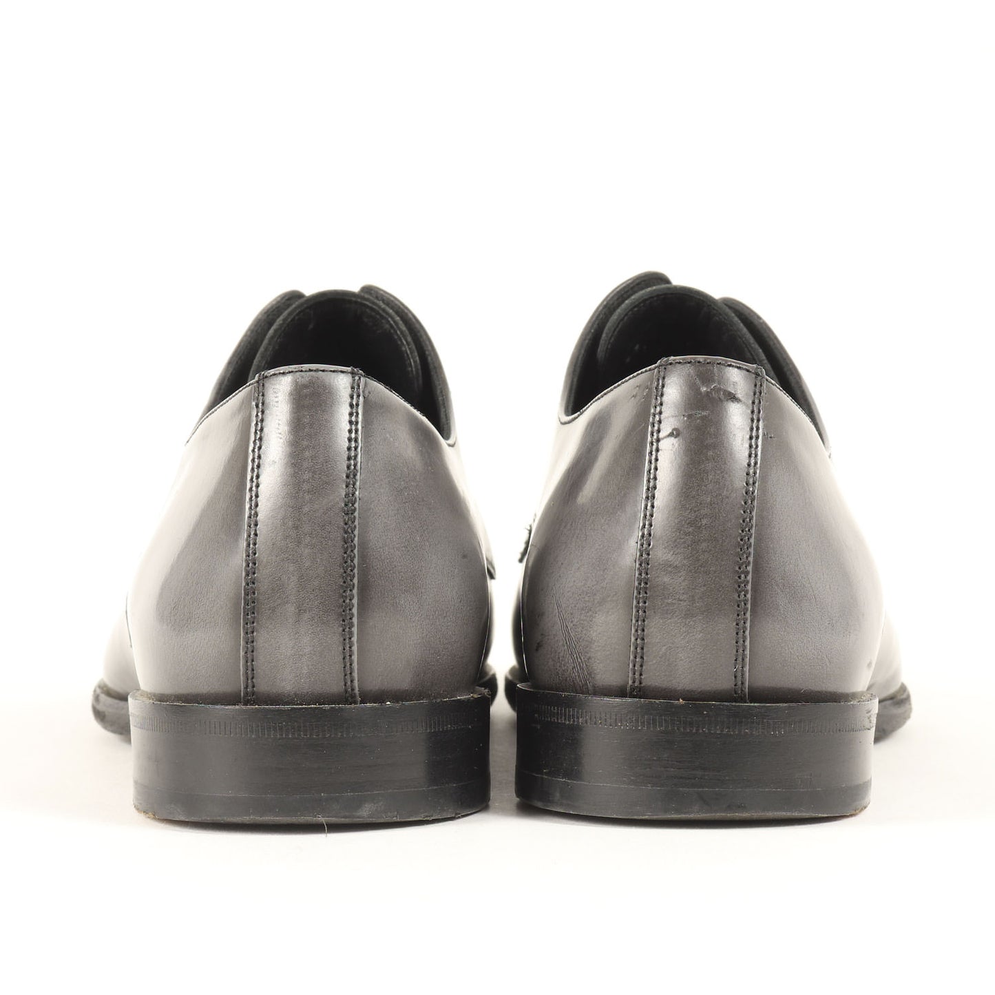 レザー 外羽根 シューズ