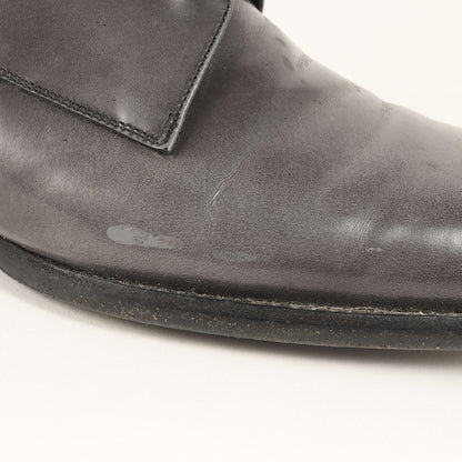 レザー 外羽根 シューズ