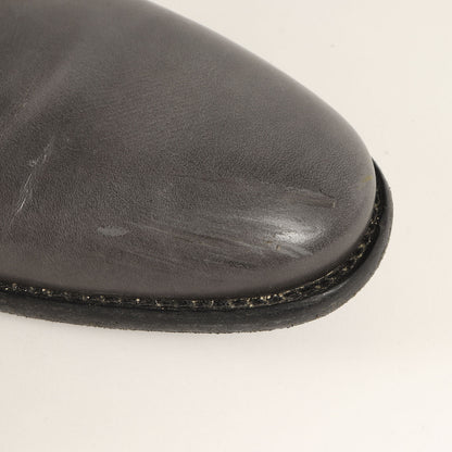 レザー 外羽根 シューズ