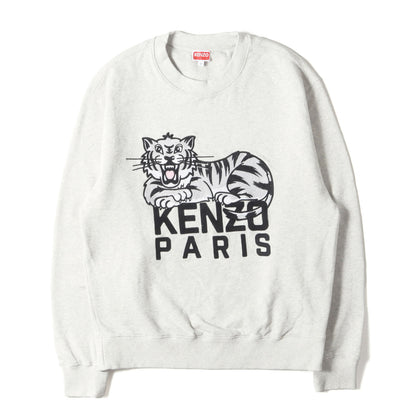 25SS ハッピータイガー刺繍 クルーネック スウェット(Happy Tiger' sweatshirt)