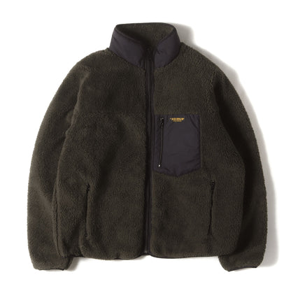 24AW 裏地キルティング フリース ジップ ジャケット(ZIP FLEECE)