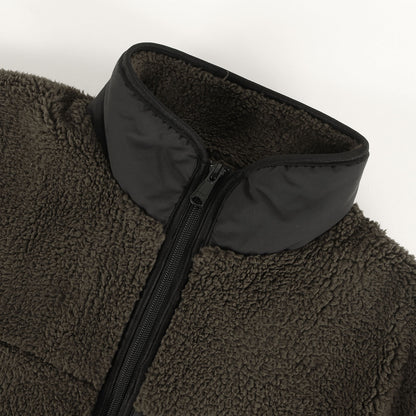 24AW 裏地キルティング フリース ジップ ジャケット(ZIP FLEECE)