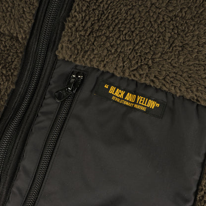 24AW 裏地キルティング フリース ジップ ジャケット(ZIP FLEECE)