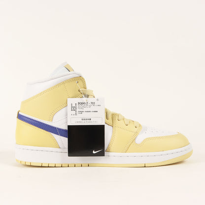 WMNS AIR JORDAN 1 MID LEMON WASH (BQ6472-701)