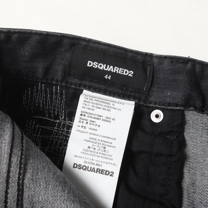 21SS クラッシュリペア加工 ストレッチ スキニー デニムパンツ(SKATER JEAN)