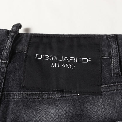21SS クラッシュリペア加工 ストレッチ スキニー デニムパンツ(SKATER JEAN)