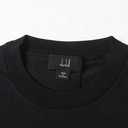 近年モデル チェーン刺繍ロゴ クルーネック Tシャツ