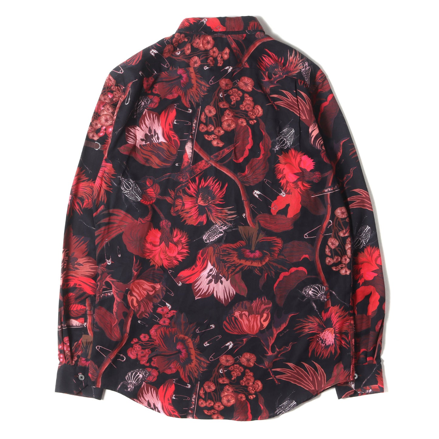現行タグ フラワー総柄 ボタンシャツ