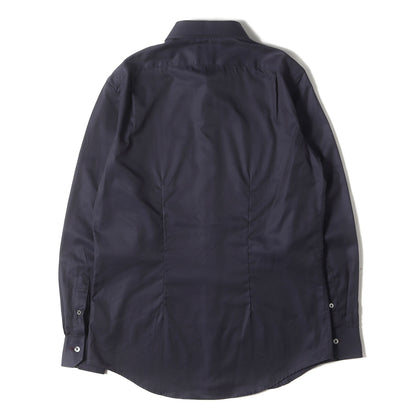 現行タグ コットンツイル プレーン ボタンシャツ