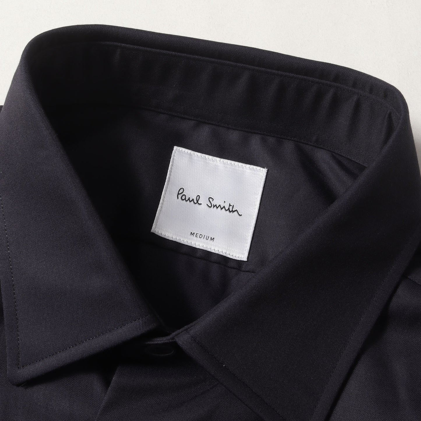 現行タグ コットンツイル プレーン ボタンシャツ