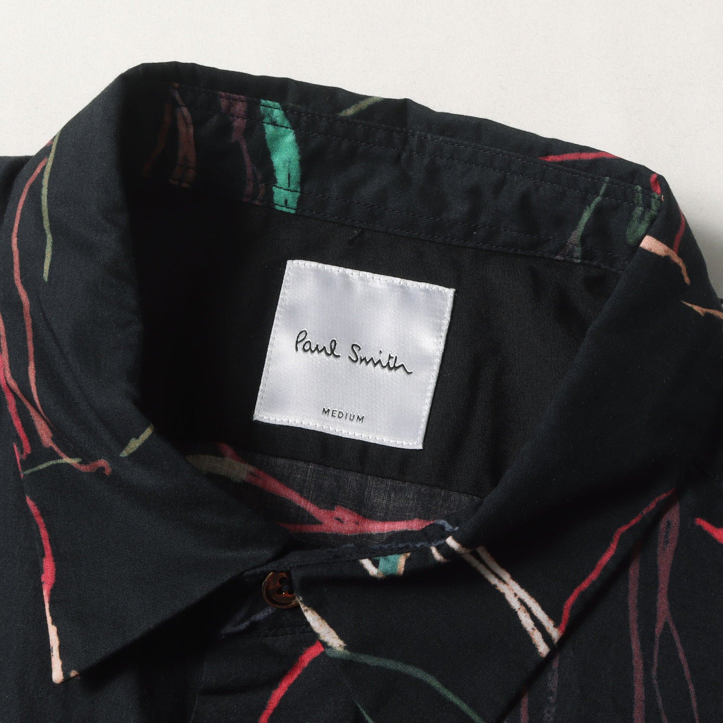 現行タグ アートイラストグラフィック コットンブロード シャツ