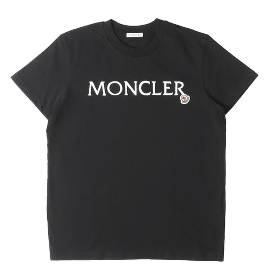 23SS ブランドロゴ刺繍 クルーネック Tシャツ(MAGLIA MANICHE CORTE)