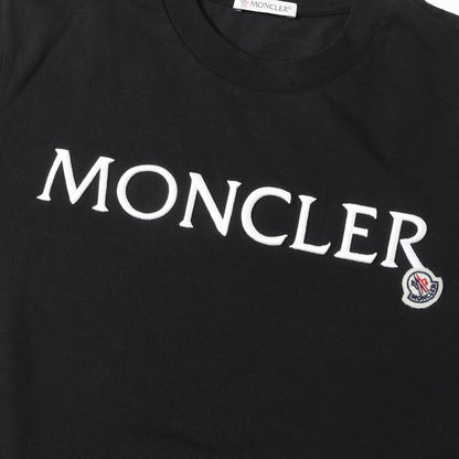 23SS ブランドロゴ刺繍 クルーネック Tシャツ(MAGLIA MANICHE CORTE)