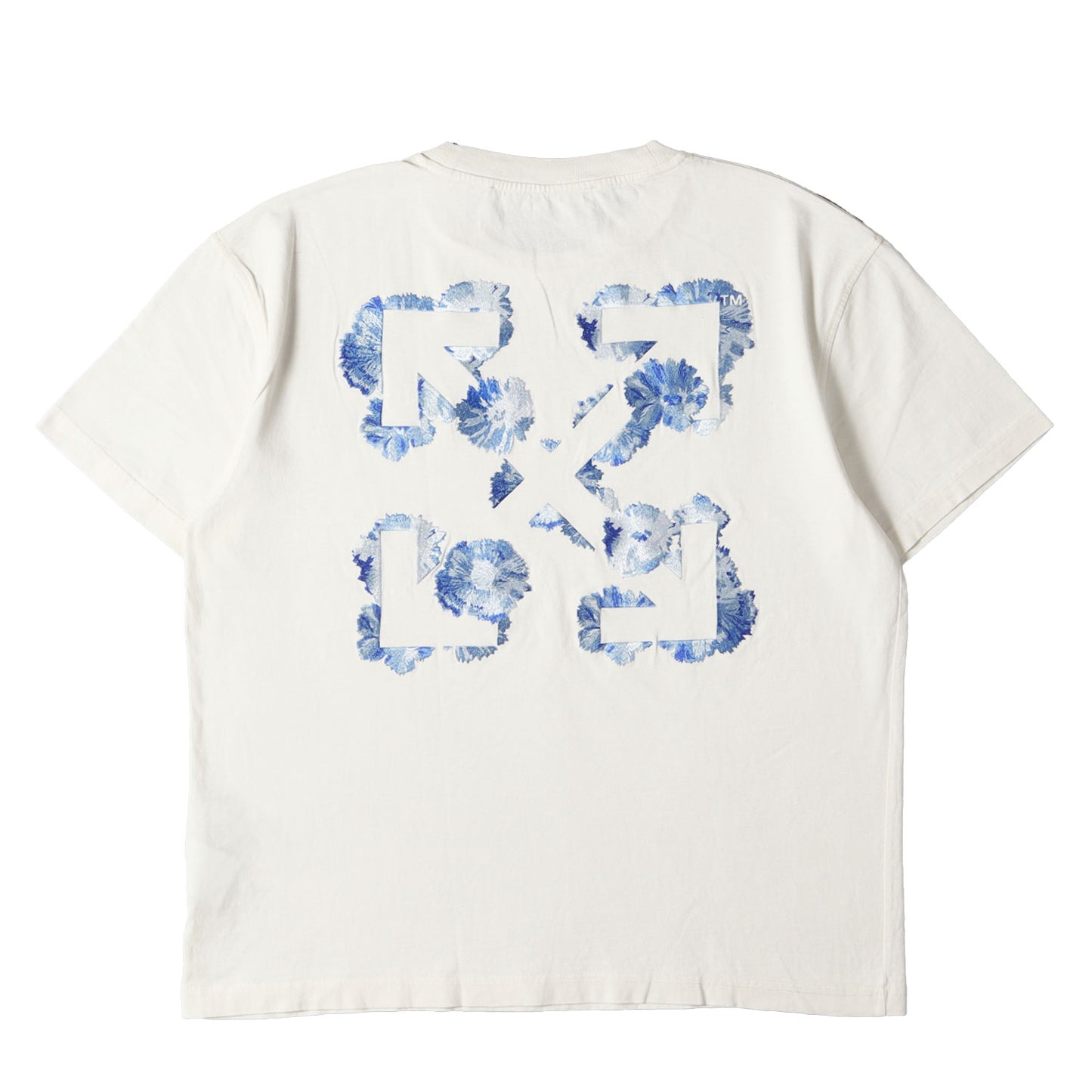 21AW フラワー刺繍 アローマーク Tシャツ
