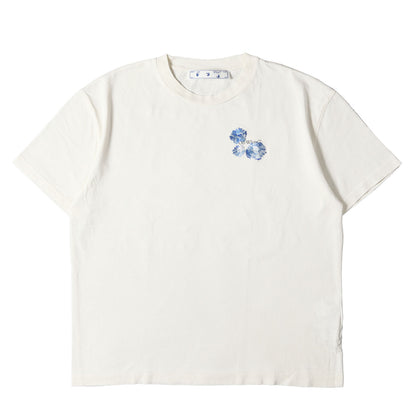 21AW フラワー刺繍 アローマーク Tシャツ