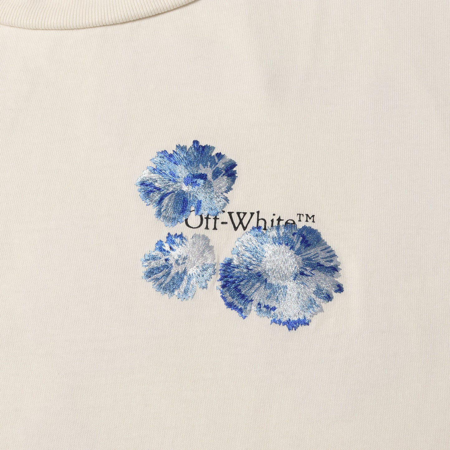 21AW フラワー刺繍 アローマーク Tシャツ