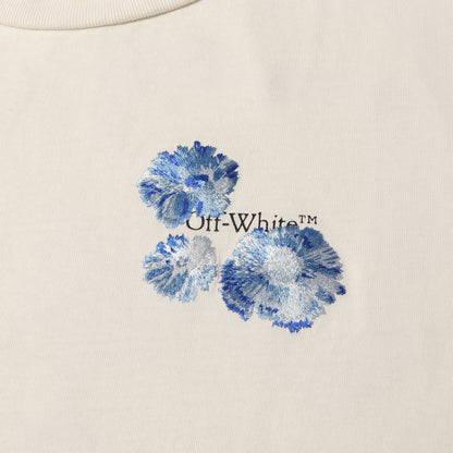 21AW フラワー刺繍 アローマーク Tシャツ