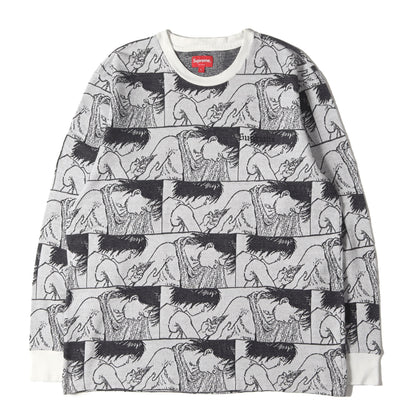 ×AKIRA 鉄雄 ジャガード総柄 ロングスリーブ Tシャツ(Syringe Jacquard L/S Top)