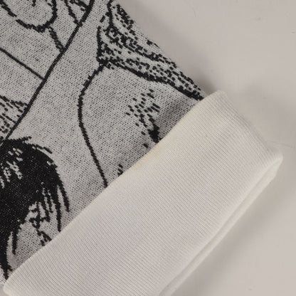 ×AKIRA 鉄雄 ジャガード総柄 ロングスリーブ Tシャツ(Syringe Jacquard L/S Top)